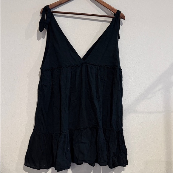 Aerie Elegant Black Swim Cover-Up - Picture 8 of 8